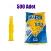 MADE 8mm Performans Dübel 500 Adet, 8mm*50mm, Performans Dübeli 500 Adet