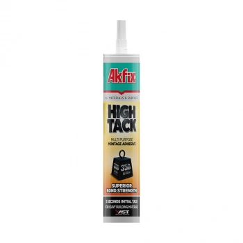 Akfix High Tack Genel Amaçlı Montaj Yapıştırıcı 290ml - Beyaz