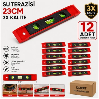 DMAX Mini Su Terazisi 23cm, 12 Adet