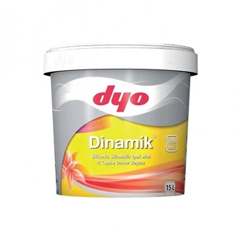 Dyo Dinamik Silikonlu Silinebilir İpet Mat İç Cephe Boyası | 2,5L - 7,5L - 15L