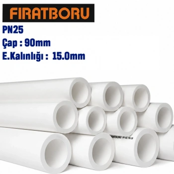 FIRAT PN25 PPRC Boru 90mm 4mt, 7B00020090