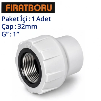 FIRAT İç Dişli Rakor, 32mm, 1, 7B961032254