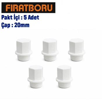 FIRAT Uzun Tip Körtapa 20mm, 5 Adet, 7B32010020
