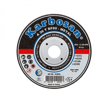 Karbosan Metal Kesme Diski A36 T BF80