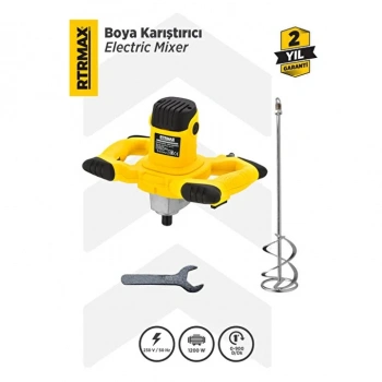 RTRMAX Elektrikli Boya Karıştırıcı, 1200W