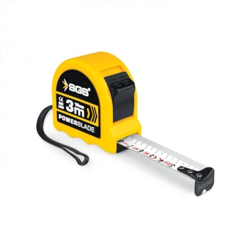 SGS Şerit Metre 3 mt x 16 mm – Çift Stop