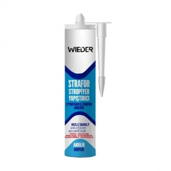 Wieder Stafor Stropiyer Yapıştırıcı, Hızlı Ve Kolay Yapıştırıcı, Akrilik, 450g