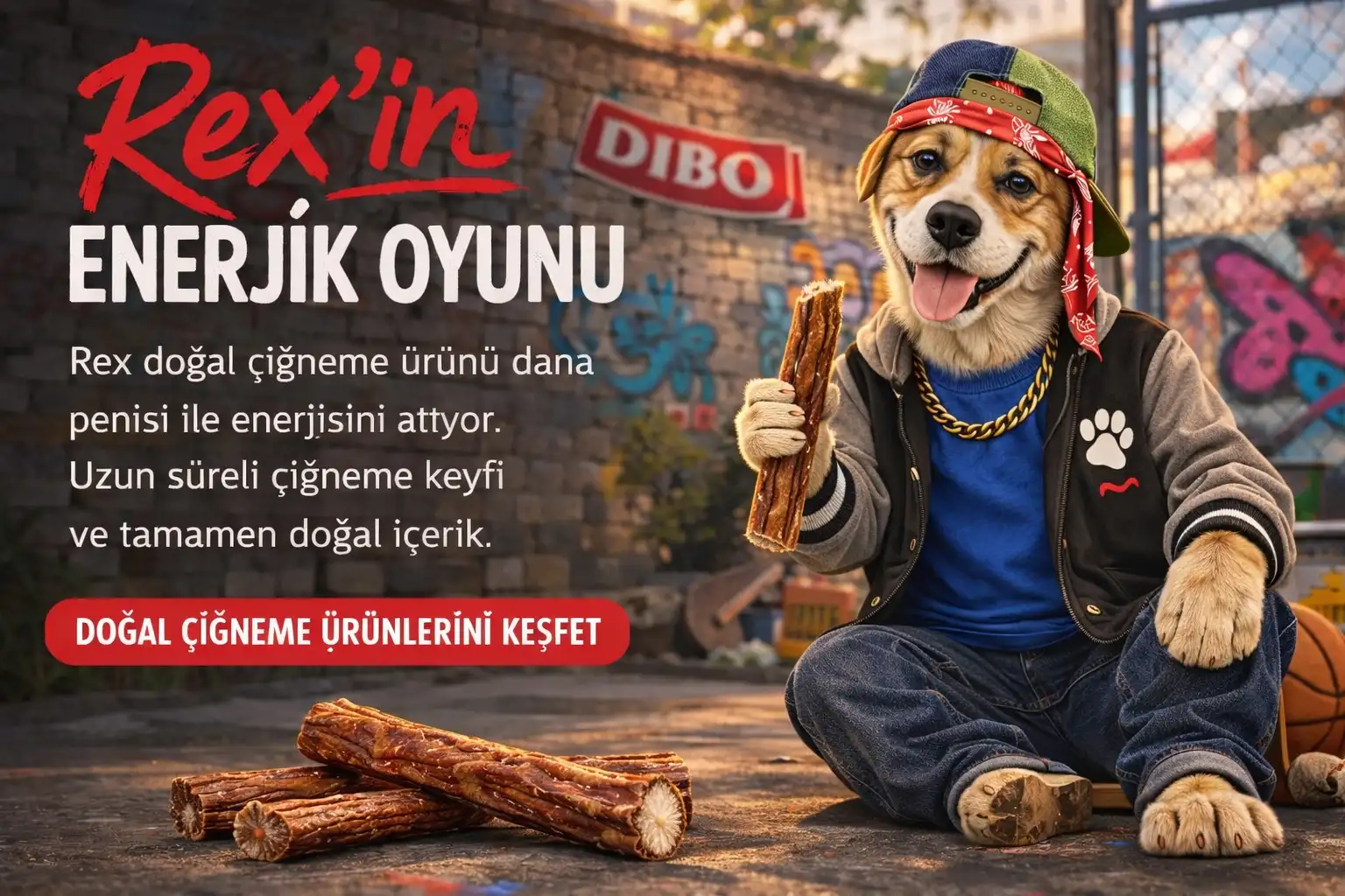 Rex’in Enerjik Oyunu