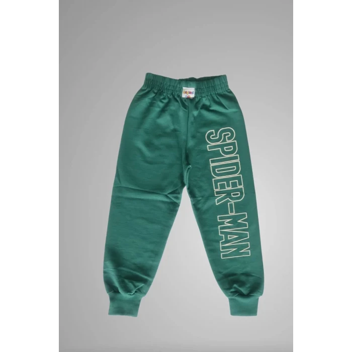 Örümcek Adam Yeşil Renk Erkek Çocuk Eşofman Takım