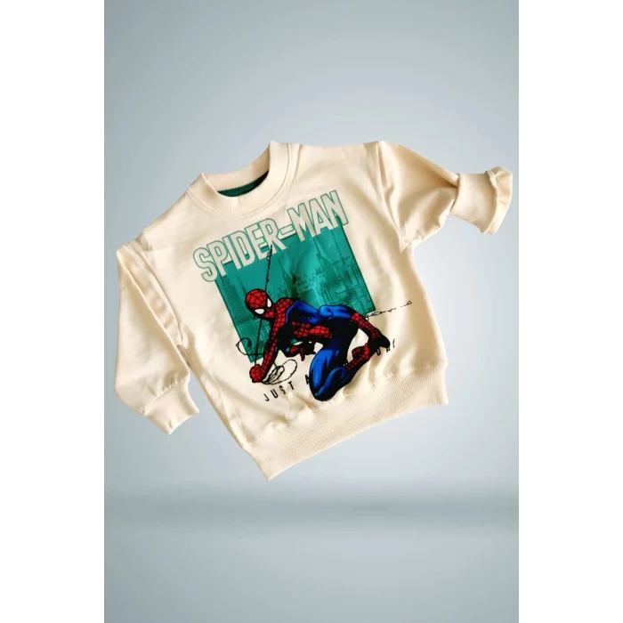 Örümcek Adam Yeşil Renk Erkek Çocuk Eşofman Takım