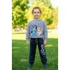 Bluey Desenli Lila Renk Kız Çocuk Eşofman Takım