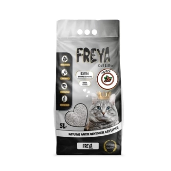 FREYA KEDİ KUMU KAHVE 5 LT