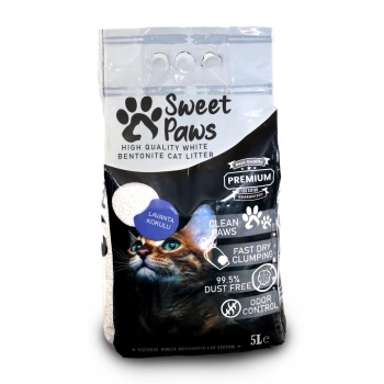 SWEET PAWS KEDİ KUMU 5 LT LAVANTA KOKULU