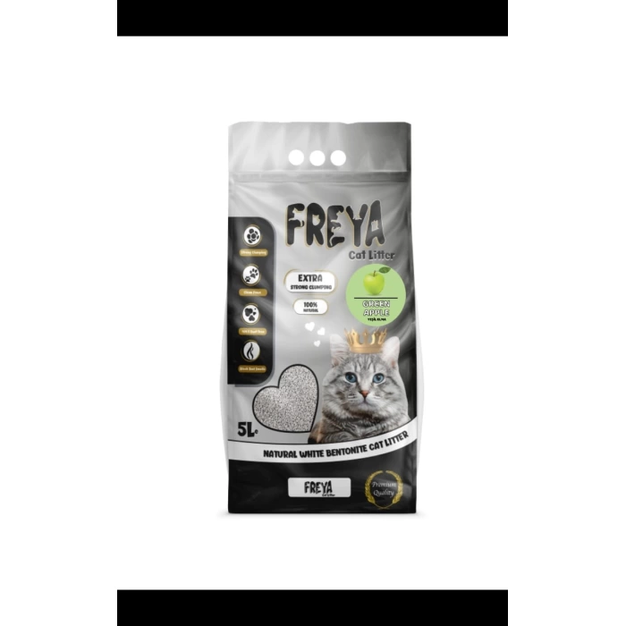 FREYA KEDİ KUMU YEŞİL ELMA 10 LT