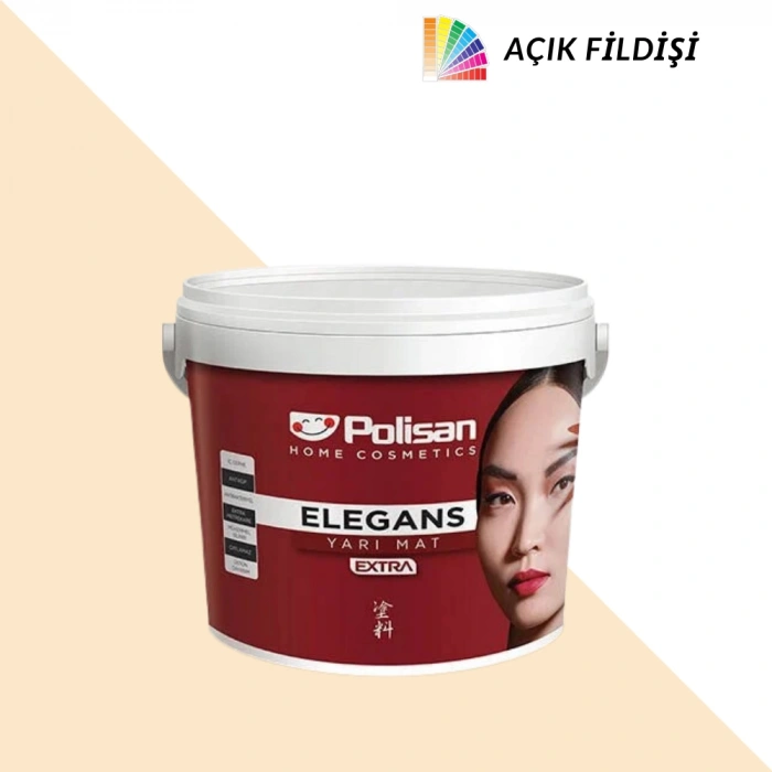Polisan Elegans Extra Yarı Mat Açık Fildişi 2,5 Litre
