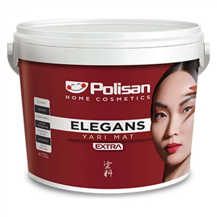 Polisan Elegans Extra Yarı Mat Beyaz 15 Litre