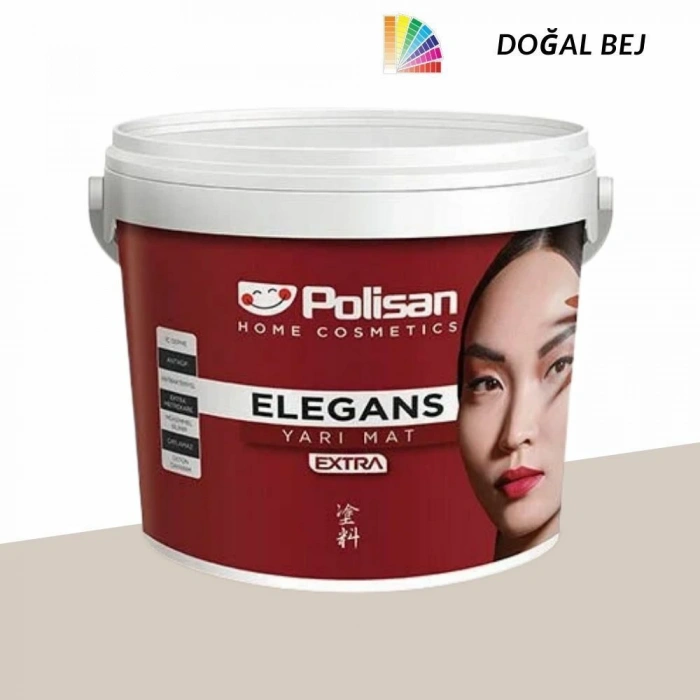 Polisan Elegans Extra Yarı Mat Doğal Beji 2,5 Litre