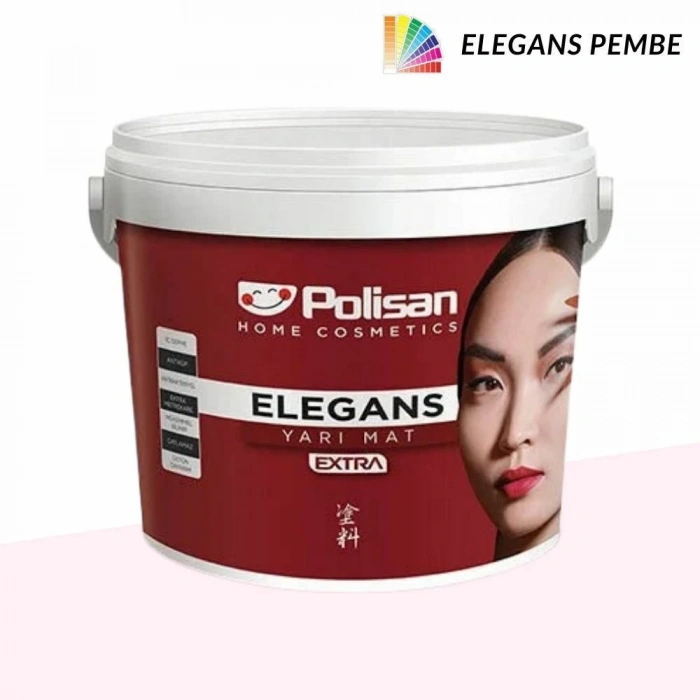Polisan Elegans Extra Yarı Mat Elegans Pembe 7,5 Litre