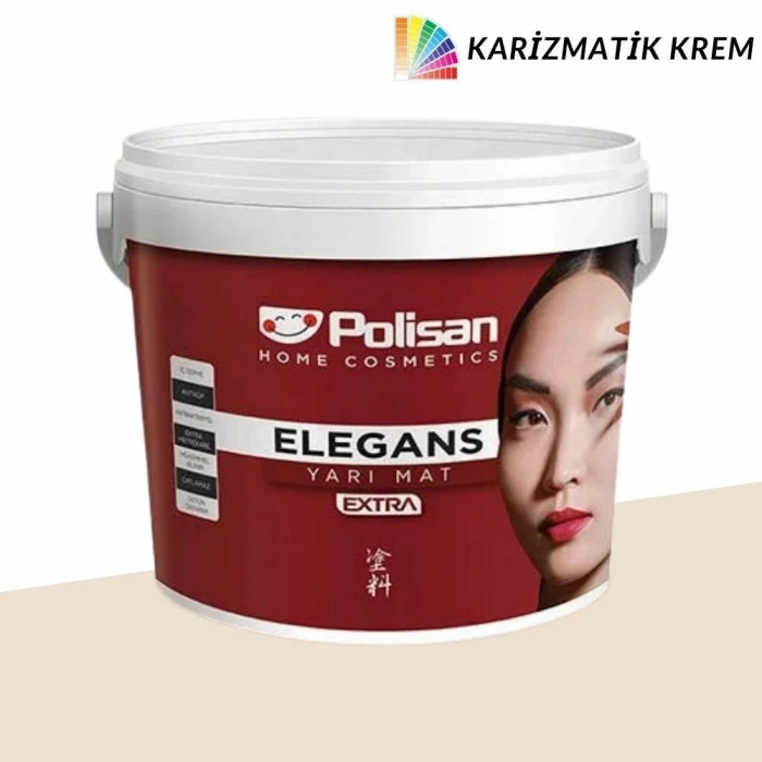 Polisan Elegans Extra Yarı Mat Karizmatik Krem 12,5 Litre