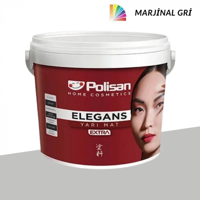 Polisan Elegans Extra Yarı Mat Marjinal Gri 7,5 Litre