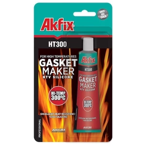 Akfix Silikon Sıvı Conta Tüp Kırmızı 50 Ml