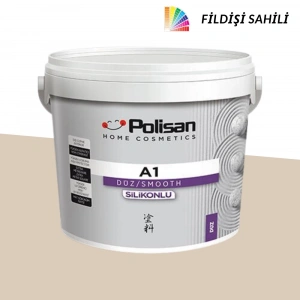 Polisan A1 Silikonlu Düz Fildişi Sahili 2.5 LT