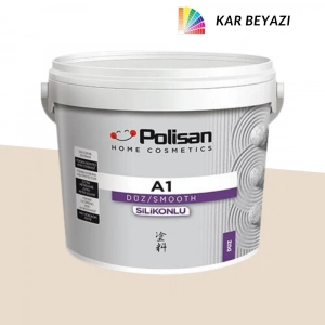 Polisan A1 Silikonlu Düz Kar Beyazı