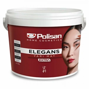 Polisan Elegans Extra Yarı Mat Beyaz 7,5 Litre
