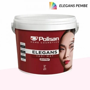 Polisan Elegans Extra Yarı Mat Elegans Pembe 7,5 Litre