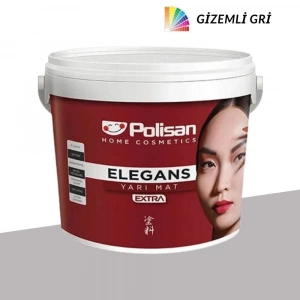 Polisan Elegans Extra Yarı Mat Gizimli Gri 2,5 Litre