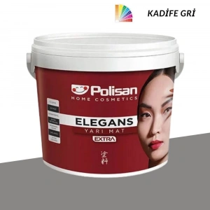 Polisan Elegans Extra Yarı Mat Kadife Gri 12,5 Litre