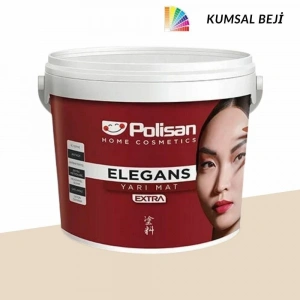 Polisan Elegans Extra Yarı Mat Kumsal Beji 2,5 Litre
