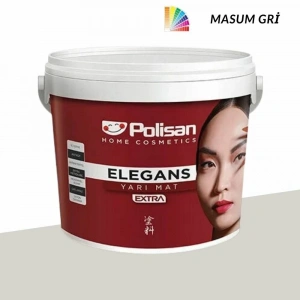 Polisan Elegans Extra Yarı Mat Masum Gri 12,5 Litre