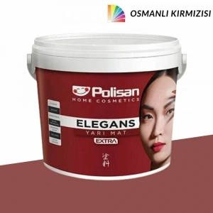 Polisan Elegans Extra Yarı Mat Osmanlı Kırmızısı 7,5 Litre