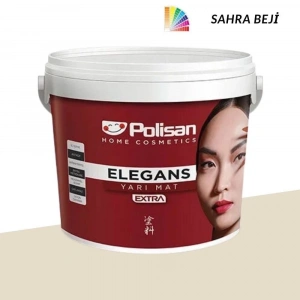 Polisan Elegans Extra Yarı Mat Sahra Beji 12,5 Litre
