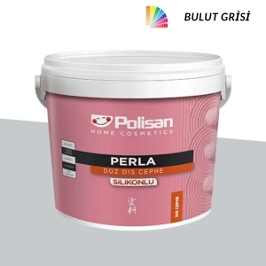 Polisan Perla Silikonlu Dış Cephe Bulut Grisi