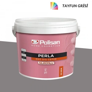 Polisan Perla Silikonlu Dış Cephe Tayfun Grisi