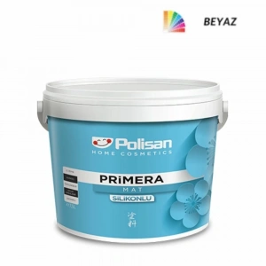 Polisan Primera Silikonlu Mat Beyaz 15 Litre