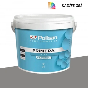 Polisan Primera Silikonlu Mat Kadife Gri 7,5 Litre