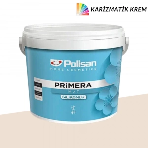 Polisan Primera Silikonlu Mat Karizmatik Krem 15 Litre