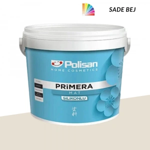 Polisan Primera Silikonlu Mat Sade Bej 7,5 Litre