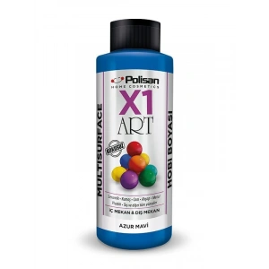 Polisan X1 Art Multisurface Hobi Boyası Azur Mavisi 120 ml