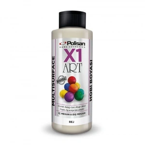 Polisan X1 Art Multisurface Hobi Boyası Bej 120 ml