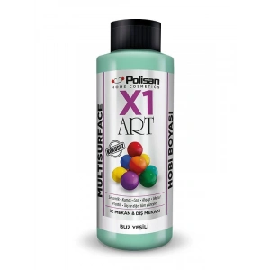 Polisan X1 Art Multisurface Hobi Boyası Buz Yeşili 120 ml