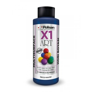 Polisan X1 Art Multisurface Hobi Boyası Gece Mavisi 120 ml