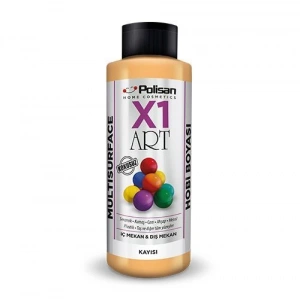 Polisan X1 Art Multisurface Hobi Boyası Kayısı 120 ml