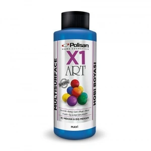 Polisan X1 Art Multisurface Hobi Boyası Mavi 120 ml
