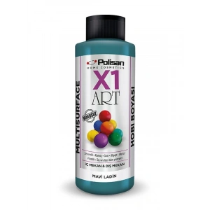 Polisan X1 Art Multisurface Hobi Boyası Mavi Ladin 120 ml