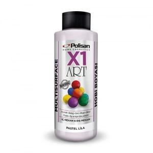 Polisan X1 Art Multisurface Hobi Boyası Pastel Lila 120 ml