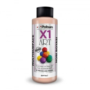 Polisan X1 Art Multisurface Hobi Boyası Şeftali 120 ml